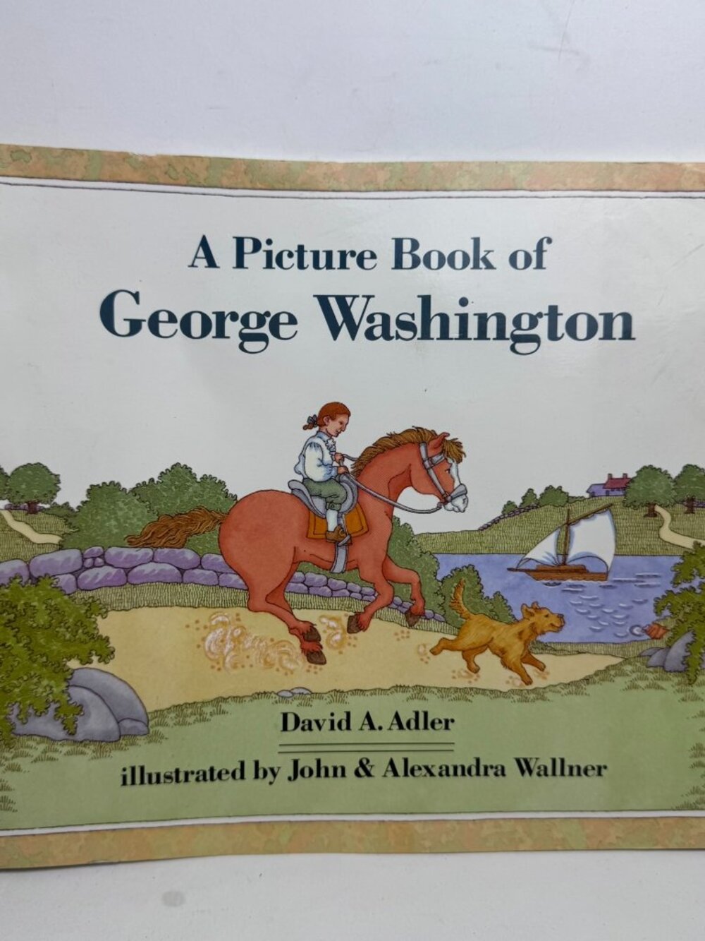A Picture Book of George Washington by David A. Adler Scholastic PB Illustrated